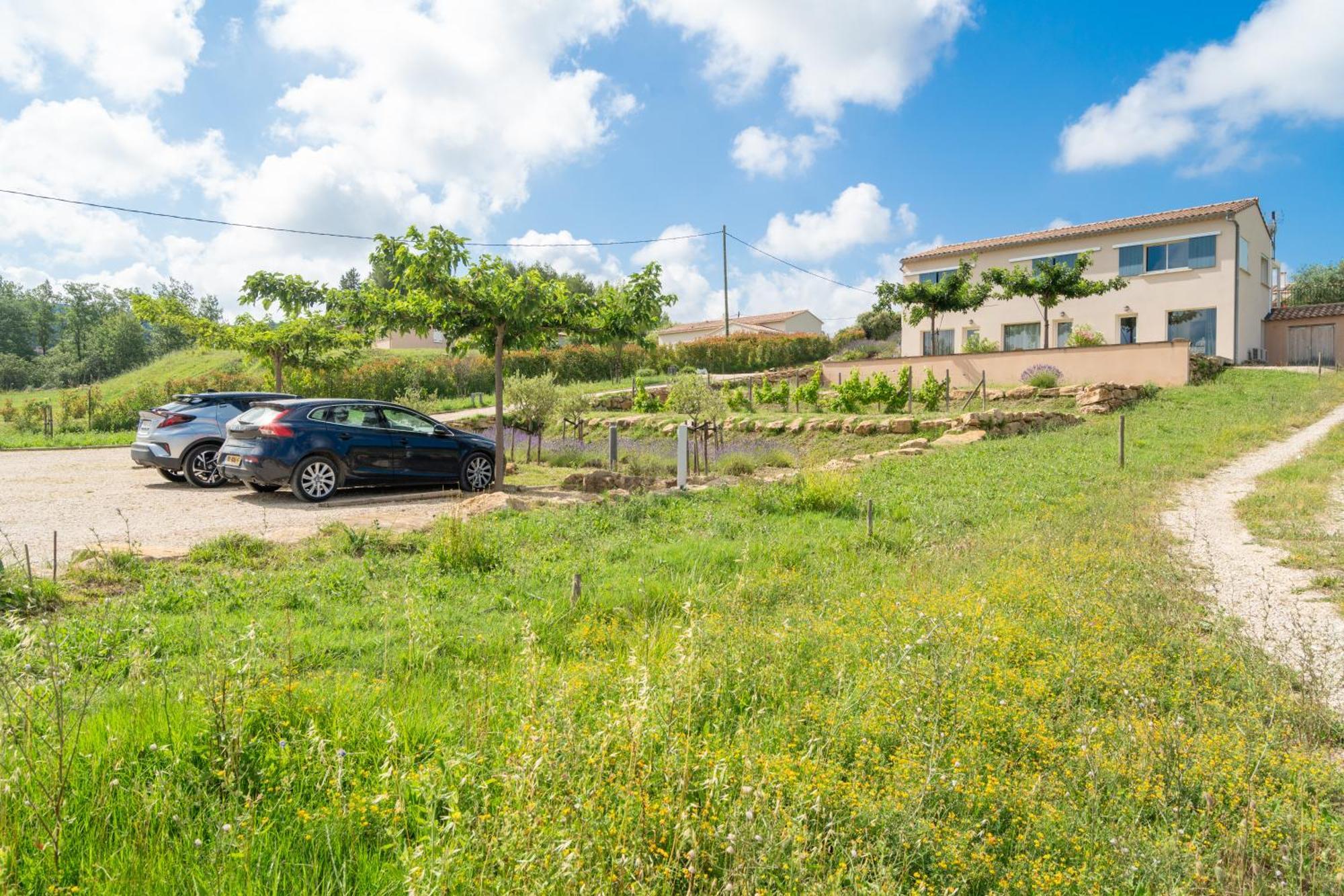 Les Terrasses De Cascavelle Villa Blauvac Luaran gambar