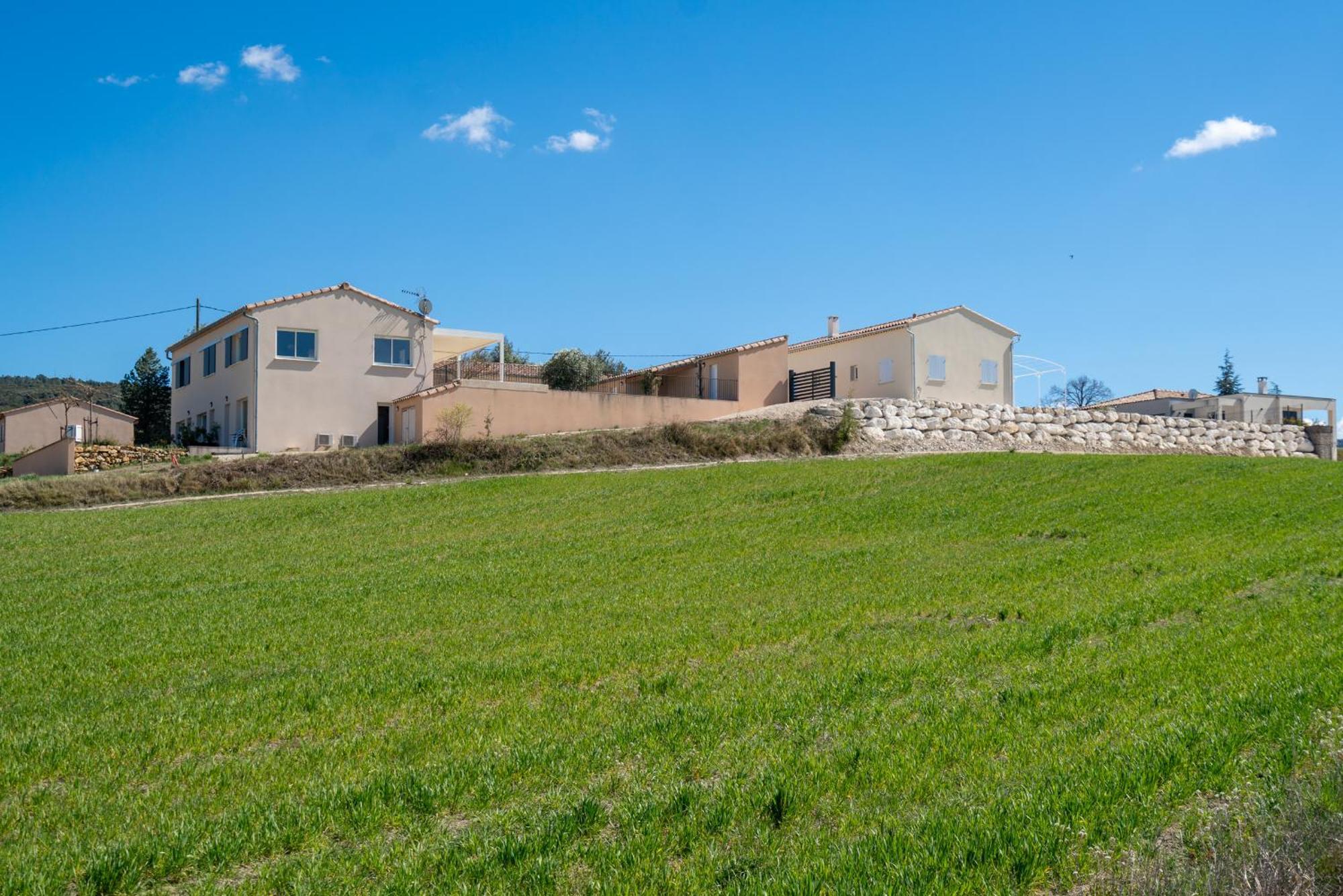 Les Terrasses De Cascavelle Villa Blauvac Luaran gambar