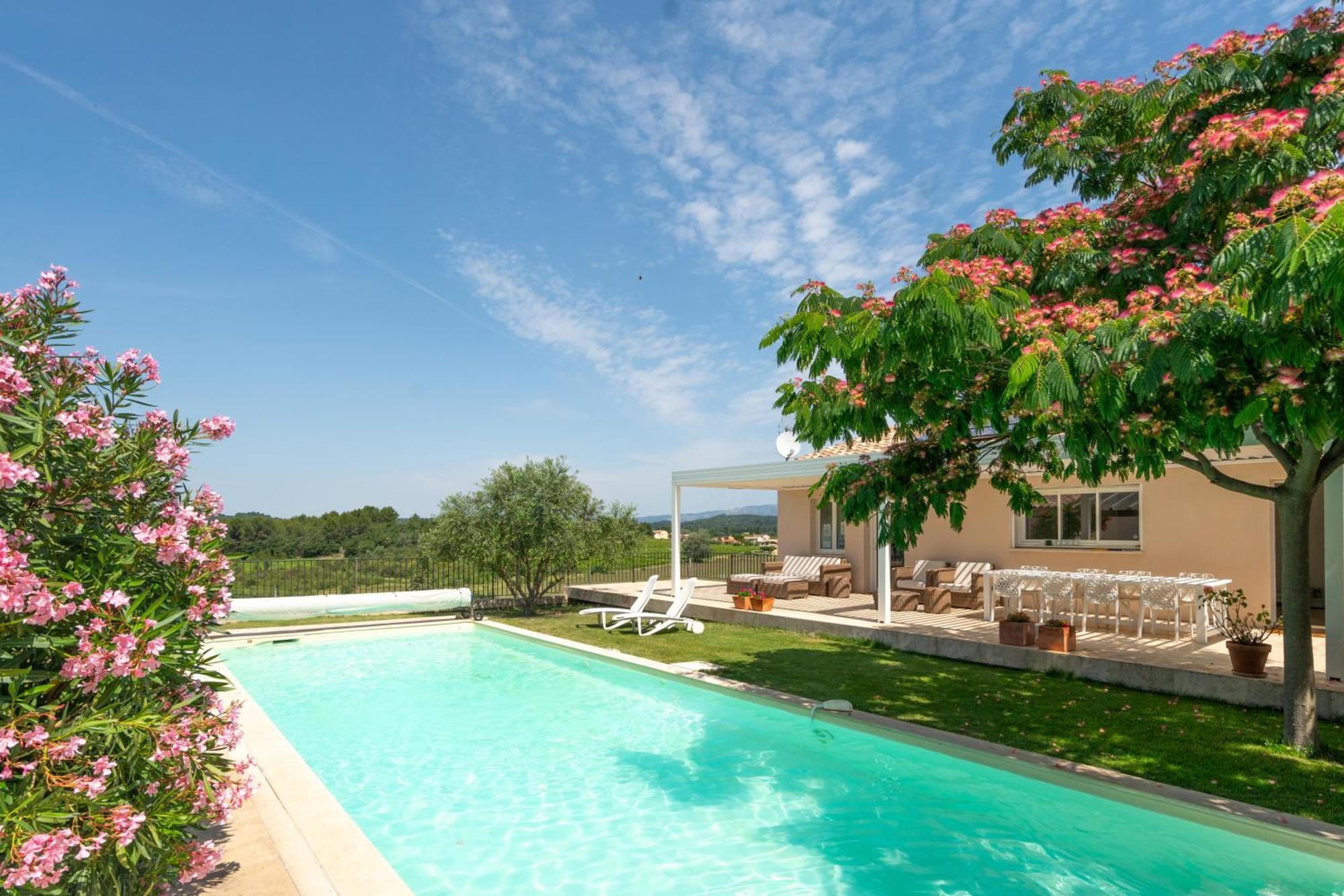 Les Terrasses De Cascavelle Villa Blauvac Luaran gambar