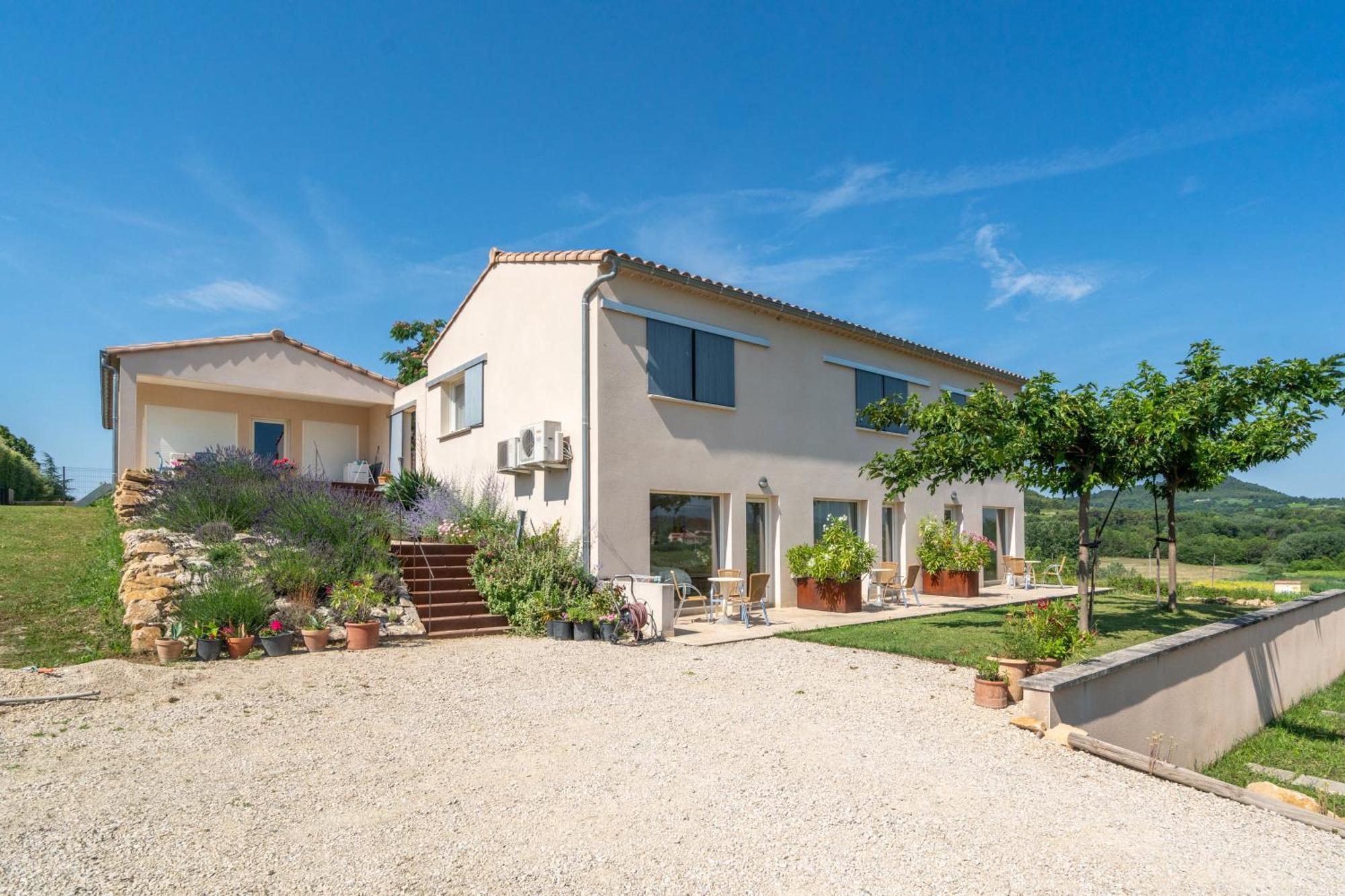Les Terrasses De Cascavelle Villa Blauvac Luaran gambar