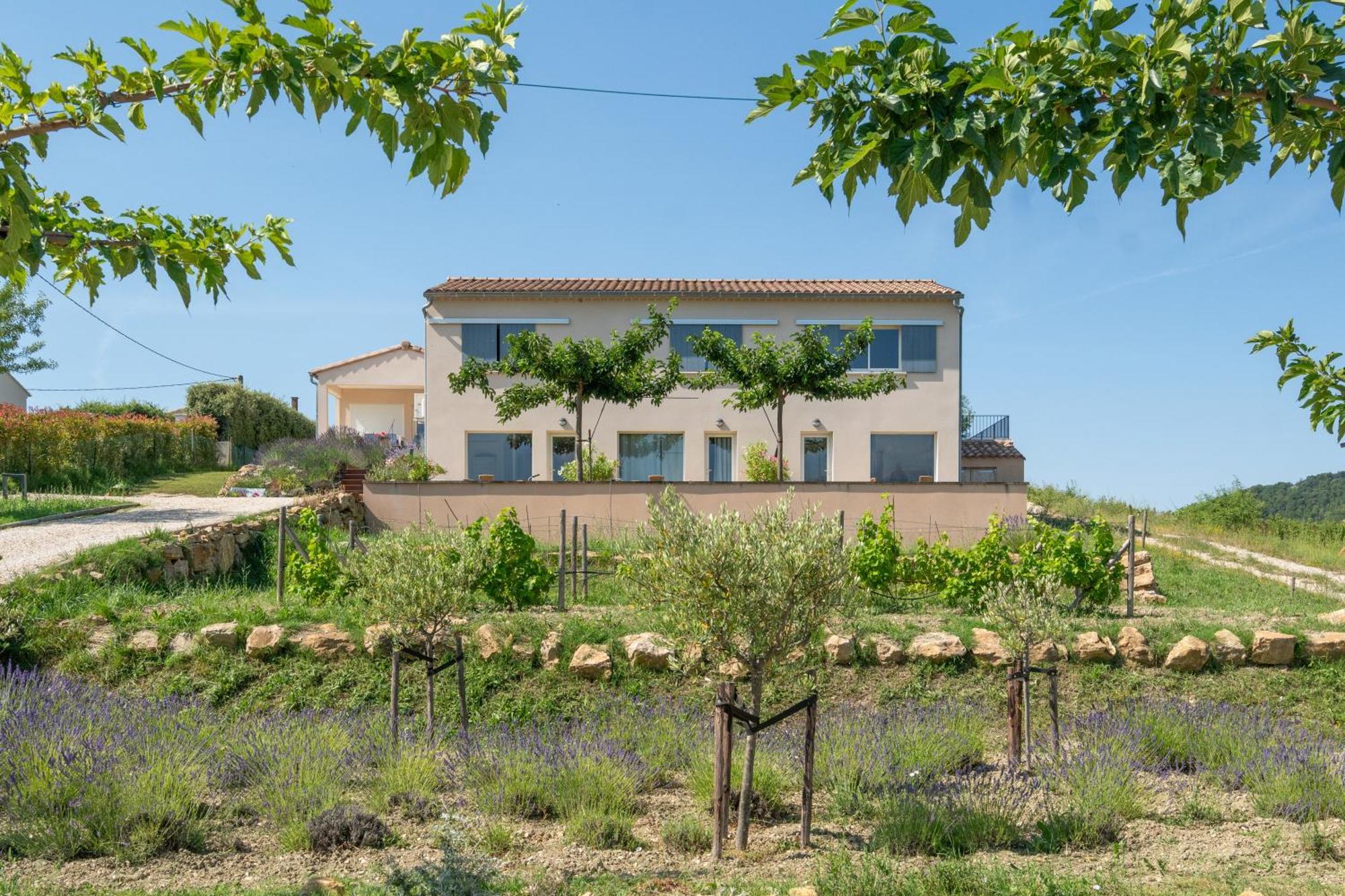 Les Terrasses De Cascavelle Villa Blauvac Luaran gambar