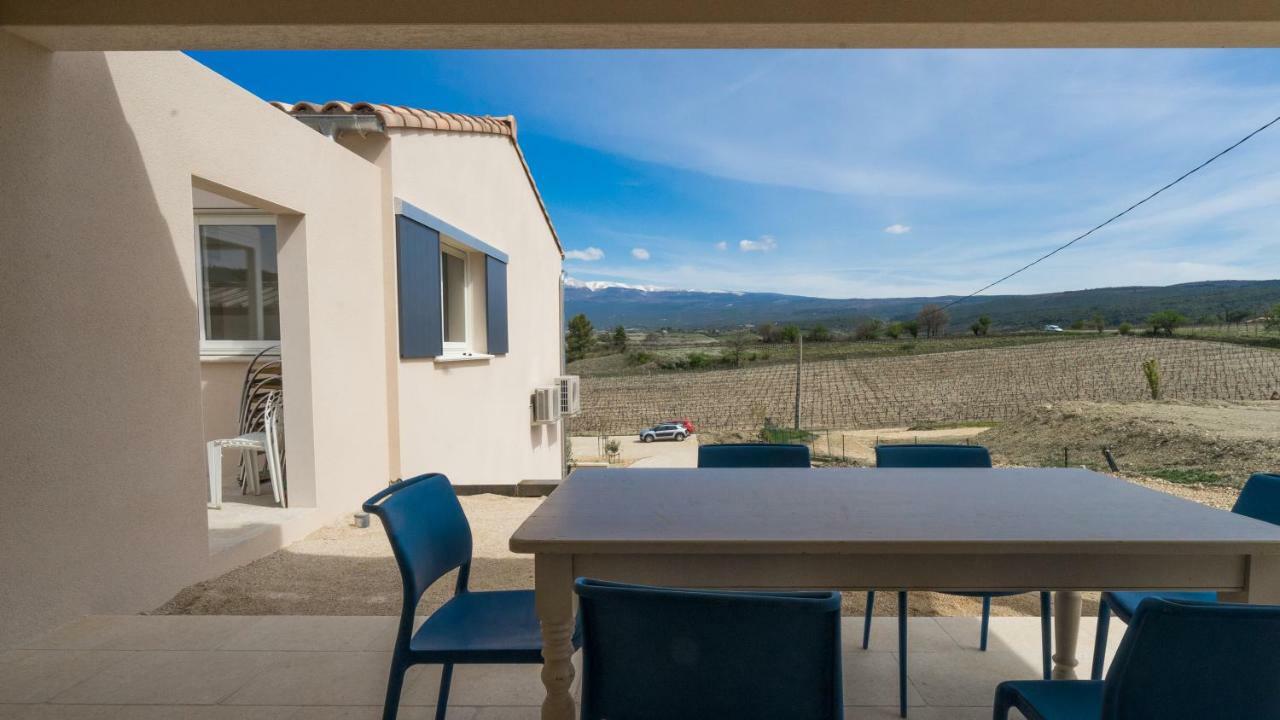 Les Terrasses De Cascavelle Villa Blauvac Luaran gambar